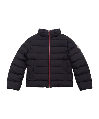 Moncler Serapio Tech Down Jacket In Black