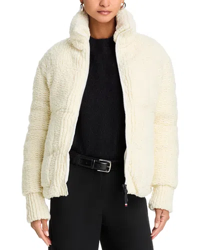 Moncler Serfaus Down Jacket In Natural