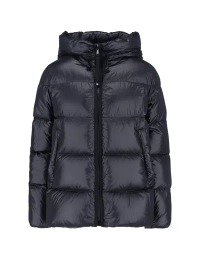 Moncler "serittes" Down Jacket In Black