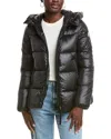 Moncler Serittes Down Parka In Black