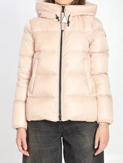 Moncler Serittes Puffer Jacket In Pink