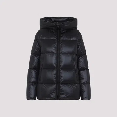 Moncler Serittes Short Parka In Blue