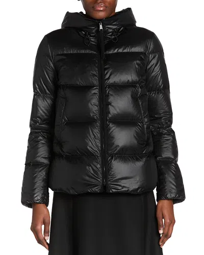 Moncler Serittes Short Parka In Black