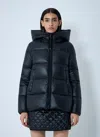 Moncler Serittes Short Parka In Black