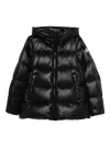 Moncler Serittes Short Down Jacket In Black