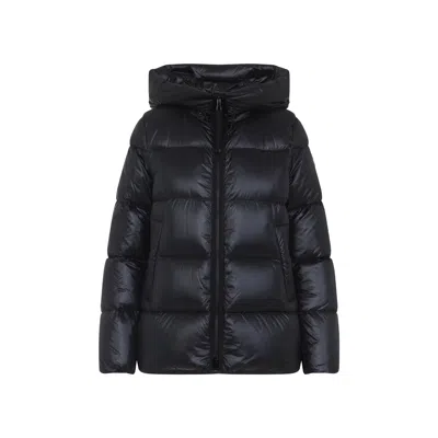 Moncler Serittes Short Black Polyamide Parka