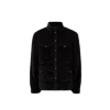 Moncler Gelt Corduroy Down Shirt Jacket In Black
