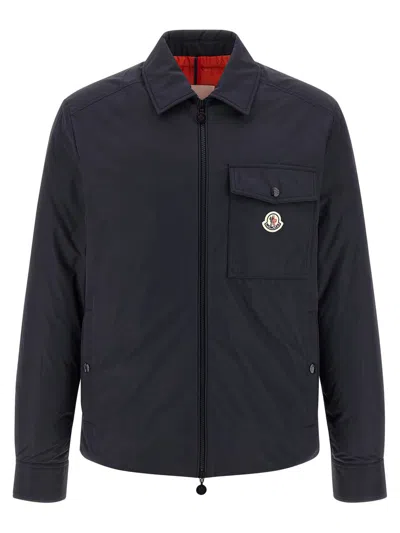 Moncler Vigeon Puffer Jackets Blue