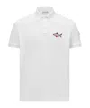 Moncler Ss Polo In White