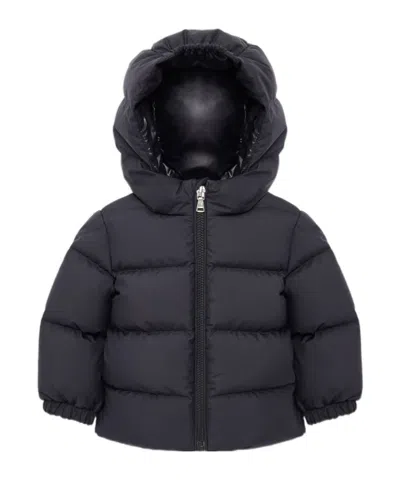 Moncler Sharon Hooded Down Jacket In Blue