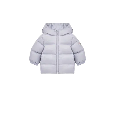 Moncler Kids' Sharon Hooded Down Jacket, Girls, Purple, Size: 9/12m In Blue