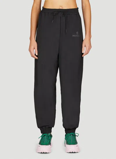 Moncler Shell Track Pants In Black