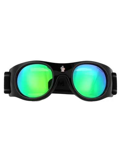 Moncler Shield Mountaineering Goggles In 01x