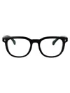 Moncler Nero Lucido Acetate Glasses In Black