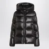 Moncler Womens Black Serittes Hooded Shell-down Jacket Xs