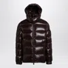 Moncler Shiny Brown Maya Down Jacket Men