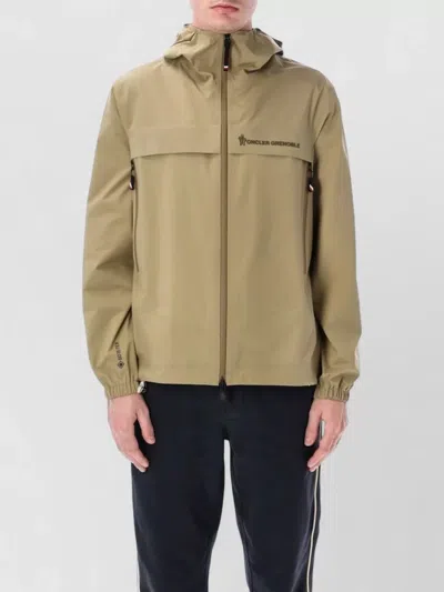 Moncler Shipton Hood Visor Trekking Hiking Jacket In Green