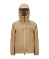 Moncler Shipton Hooded Jacket In Brown