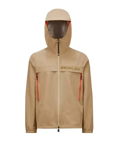 Moncler Shipton Hooded Jacket In Brown
