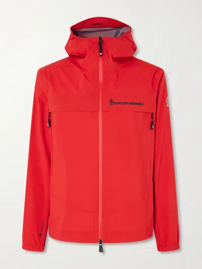 Moncler Men & Apos;s Shipton Hooded Shell Jacket In Red