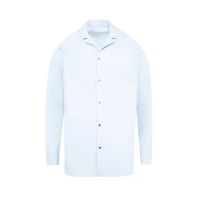 Pre-owned Moncler Shirt 'aqua' | Blue | Men's Size M