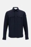 Moncler Shirt In Blue