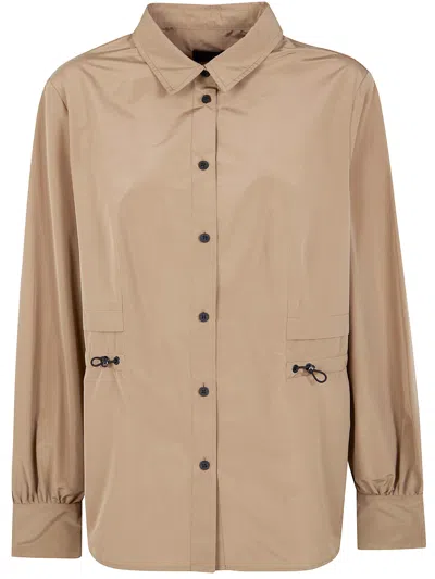 Moncler Long-sleeved Casual Jacket In Multi