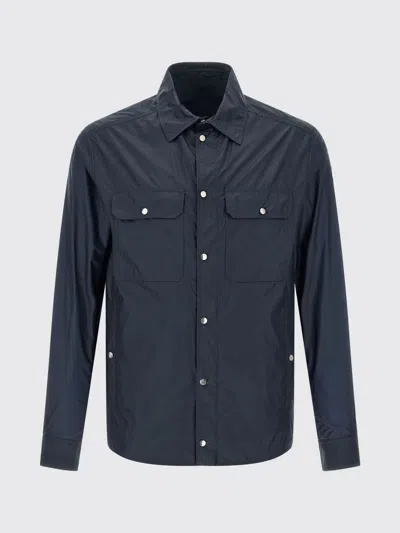 Moncler Shirt Men In Burgundy