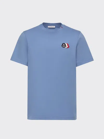 Moncler Shirt Men  In Blue