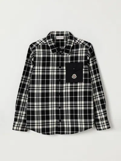 Moncler Shirt  Kids Colour White