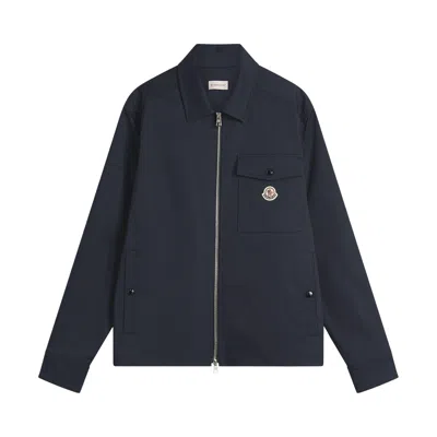 Pre-owned Moncler Shirt 'navy' | Blue | Men's Size M
