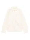 Moncler Womens Quilted Shirt In Neutral