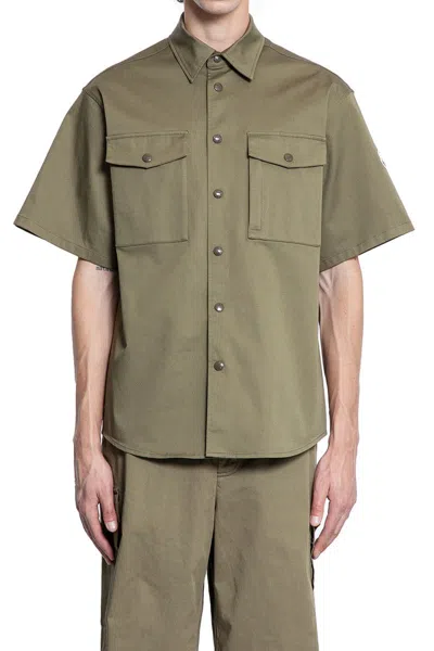Moncler Shirts In Green