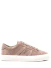 Moncler Monaco Suede Low-top Sneakers