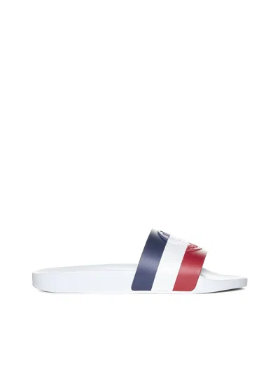 Moncler Shoes In Bianco