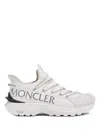 Moncler White Tech Fabric Trailgrip Lite 2 Sneakers In White