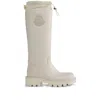 Moncler Bottes De Pluie Montantes Kickstream In White