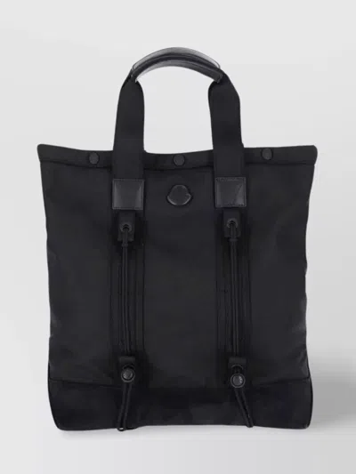 Moncler Shopper Bag With Adjustable Straps And Top Handles