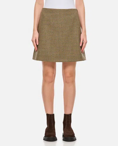 MONCLER SHORT A-LINE SKIRT