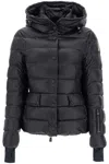 Moncler Grenoble Armoniques Button-up Down Jacket In Black