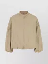 Moncler Short Cotton Blend Gruissan Bomber Jacket