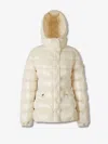 Moncler Short Down Jacket Barante In White
