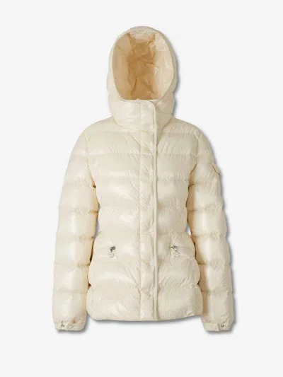 Moncler Short Down Jacket Barante In White