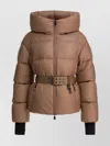 Moncler Nisene Short Down Jacket In Brown