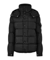 Moncler Short Down Jacket In Black