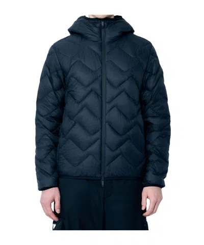 Moncler Short Down Jacket In Black