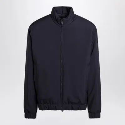 Moncler Short Down Jacket Luserna Blue Men