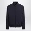 Moncler Short Down Jacket Luserna Blue Men