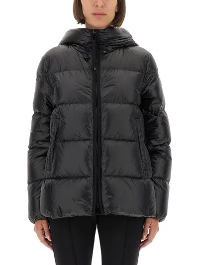 Moncler Short Down Jacket "serittes" In Black