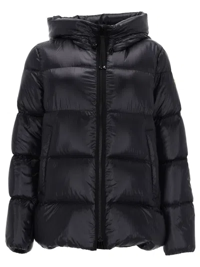 Moncler Short Down Jacket "serittes" In Black